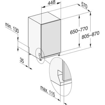 Lave vaisselle encastrable MIELE G 5590 SCVi SL – Image 13