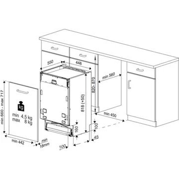 Lave vaisselle encastrable BEKO BDIS38042Q – Image 9