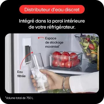 Réfrigérateur multi portes LG GMZ765SBHJ INSTAVIEW – Image 4