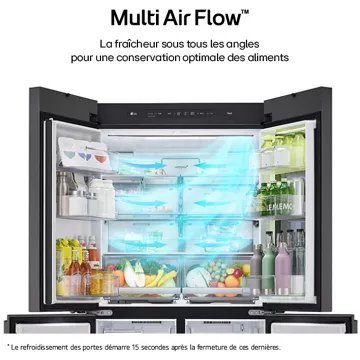 Réfrigérateur multi portes LG GMZ765SBHJ INSTAVIEW – Image 9
