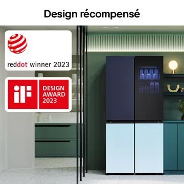 Réfrigérateur multi portes LG GMV960NNME MoodUP – Image 5