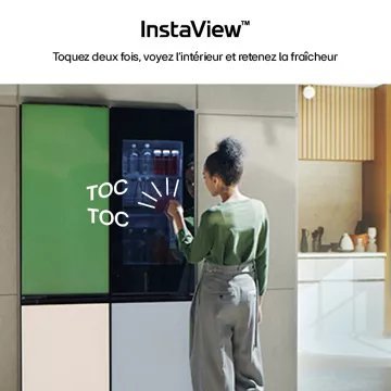 Réfrigérateur multi portes LG GMV960NNME MoodUP – Image 6