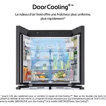 Réfrigérateur multi portes LG GMV960NNME MoodUP – Image 10