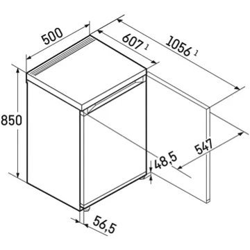 Réfrigérateur top LIEBHERR TK12Ve01 – Image 6