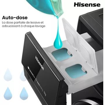 Lave linge hublot HISENSE WF7S1247BB – Image 10