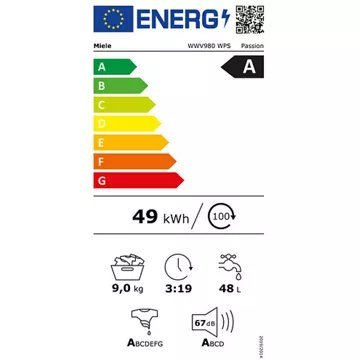 Lave linge hublot MIELE WWV980WPS – Image 5