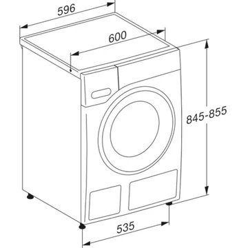Lave linge hublot MIELE WWV980WPS – Image 12