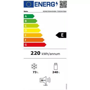 Réfrigérateur 2 portes BEKO RDNE350K40XBN – Image 5