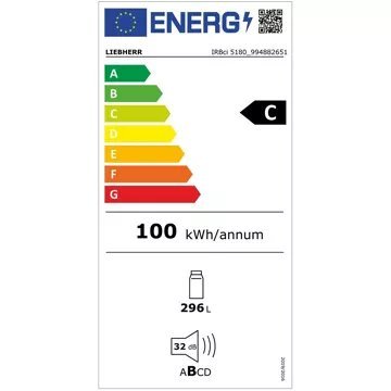 Réfrigérateur 1 porte encastrable LIEBHERR IRBci5180-22 BioFresh – Image 4