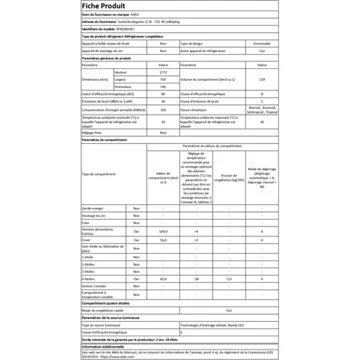 Réfrigérateur combiné encastrable ASKO RFN31842EI – Image 8